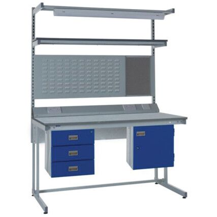 CANTILEVER WORKBENCH KIT F ABOVE & BELOW ACCS