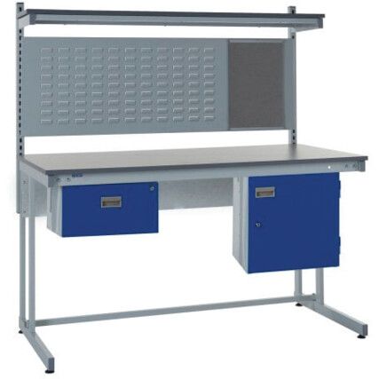 CANTILEVER WORKBENCH KIT C ABOVE & BELOW ACCS