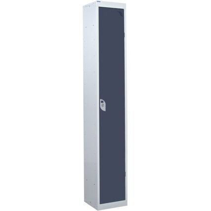 STAINLESS STEEL LOCKER H.1800W.300 D.450MM 1 COMPARMENT