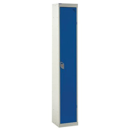 STANDARD LOCKER 1800X450X450mm 1 COMPARTMENT BLUE DOORS