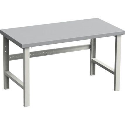 Heavy Duty Steel Top 1.5mm Workshop Bench 1000mm