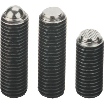 FC16, Dog Point Clamp Set Screw, M12 x 30mm, Carbon Steel