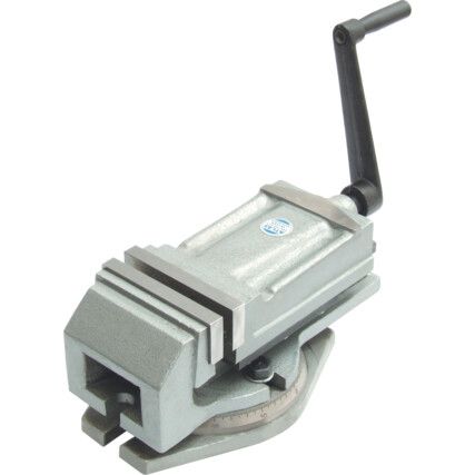 Machine Vice, 200mm, Bolt Mount, Swivel Base, Steel