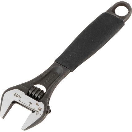 Adjustable Spanner, Steel, 6in./150mm Length, 20mm Jaw Capacity