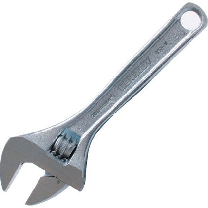 Adjustable Spanner, Steel, 4in./100mm Length, 17mm Jaw Capacity