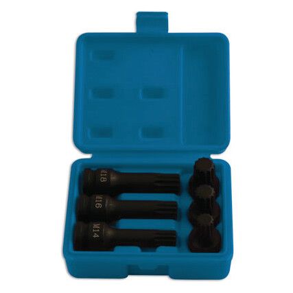 Spline Bit Set - 6pc