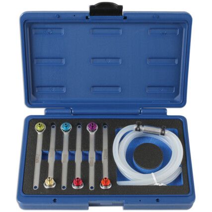 Brake Bleeder Wrench Set 6 Point 6pc