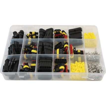 ASSORTED AUTOMOTIVE ELECTRIC SUPASEAL CONNECTOR KIT 424PC