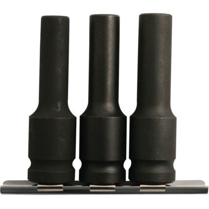 IMPACT STAR SOCKET SET 1/2"D 3PC