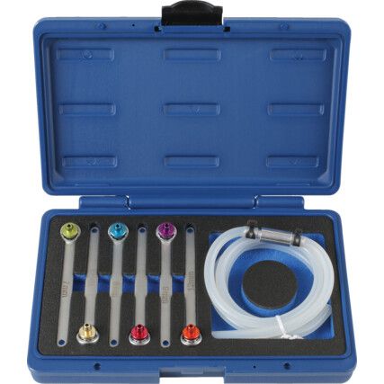 BRAKE BLEEDER WRENCH SET 7PC