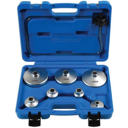 OIL FILTER WRENCH SET 8PC