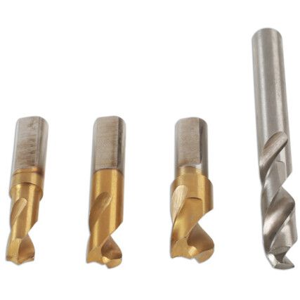 SPOT WELD DRILL SET 4PC