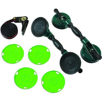 WINDSCREEN TWIN SUCTION CUP HANDLE SET