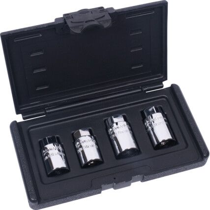 Stud Extractor Set, Drive 1/2in., Chrome Vanadium Steel