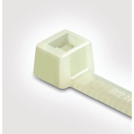 Cable Ties, Natural, Polyamide 760x7.6mm