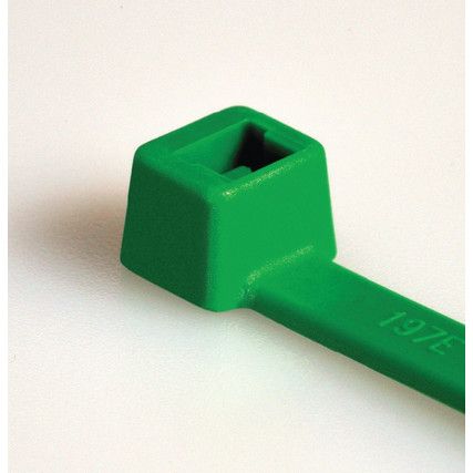 Nylon Cable Tie 100x2.5mm Green