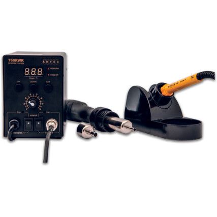 U9825F0 - 760RWK Hot Air Re-work & Digital Soldering Station