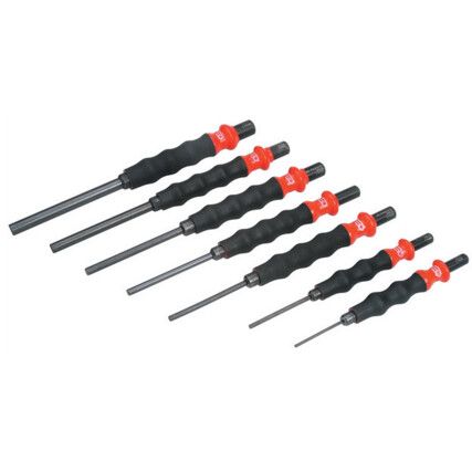 249.GJ7, Steel, Punch Set, Point 10mm/12mm/14mm/8mm