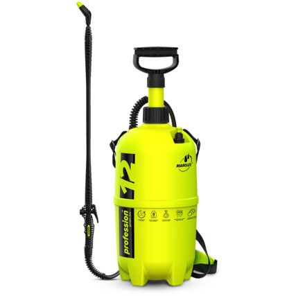 Pressure Sprayer, Hi-Viz Yellow, 12L