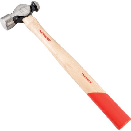 Ball Pein Hammer, 1lb, Hickory Shaft, Polished Face