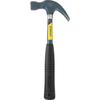 Claw Hammer, 20oz., Steel Shaft, Anti-vibration/Corrosion-resistant