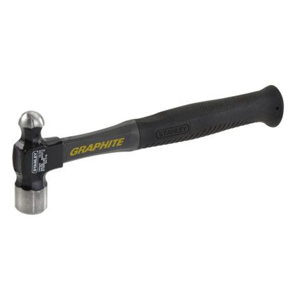 Ball Pein Hammer, 3/4lb, Graphite Shaft with Polycarbonate Jacket, Anti-vibration