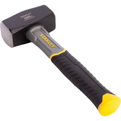 Lump Hammer, 2lb, Fibreglass Shaft, Overstrike Protection