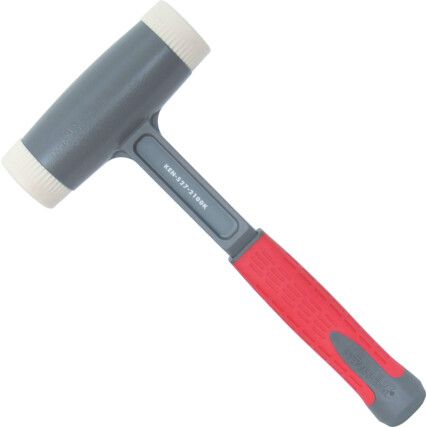 Dead Blow Hammer, 800g, Polyurethane Shaft, Replaceable Head