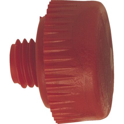 32mm Nylon Hammer Face, Medium Hard, Red