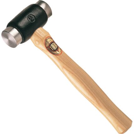 Aluminium Head Hammer, 630g, Wood Shaft, Replaceable Head, Size 1