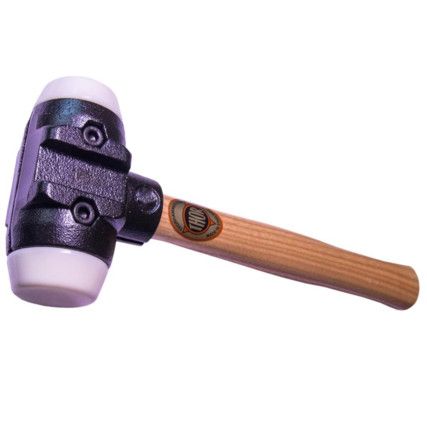 Wood Shaft 38mm dia. Faced Hammer, Size 2