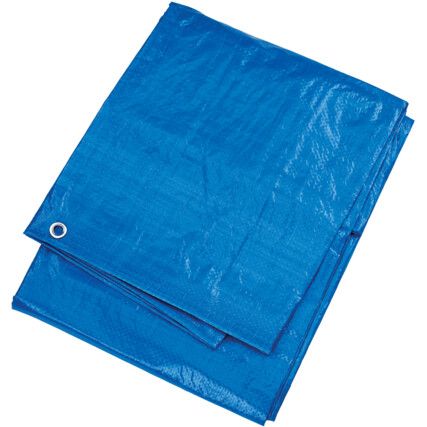 Polyethylene, Tarpaulin, 2.1m x 1.5m, Blue