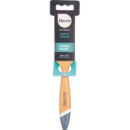 1.5in., Synthetic, Angle Brush, Handle Wood