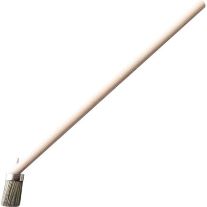 1.5in., Round, Natural Bristle, Striker Brush, Handle Wood