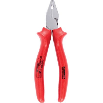 Combination Pliers, 180mm, Serrated