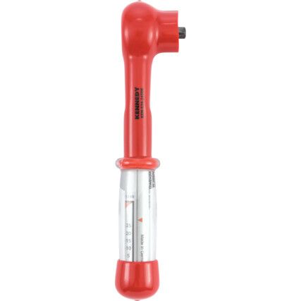 205MM INSULATED ADUSTABLE TORQUE WRENCH 1/4"SQ/DR  5-25NM - 1000 V