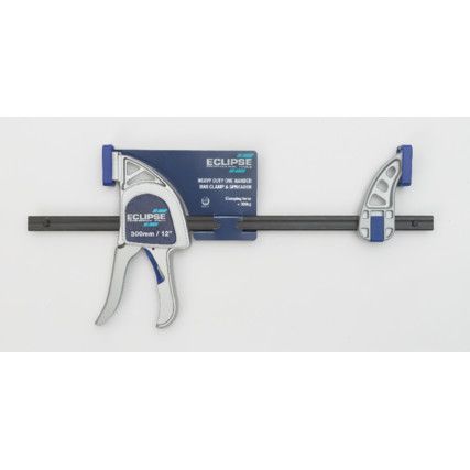 12in./300mm Heavy Duty Quick Clamp, Aluminium Jaw, 300kg Clamping Force, Pistol Grip Handle