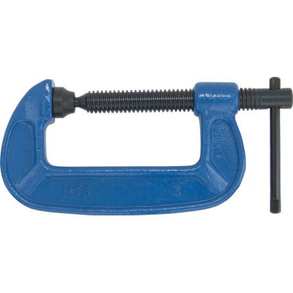 2in./50mm Heavy Duty G-Clamp, Steel Jaw, T-Bar Handle