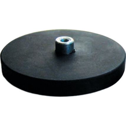 E851/1 R-COATED FEMALE THREAD NECK POT MAGNET (2)