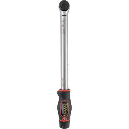 Adjustable, Torque Wrench, 10 to 50Nm, Drive 1/2in.