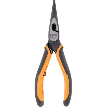 Ergo™, Needle Nose Pliers, Serrated, Steel, 160mm