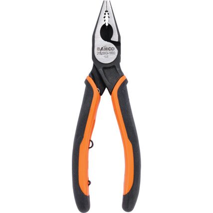 Combination Pliers, Serrated, Alloy Steel, 160mm