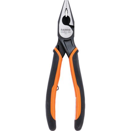 Ergo™, Combination Pliers, Serrated, Alloy Steel, 180mm