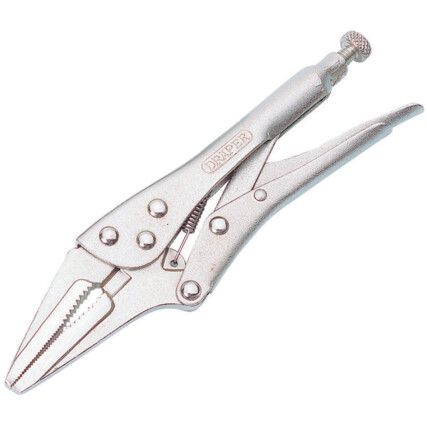 Self Grip Pliers, Serrated, Steel, 230mm