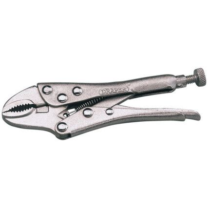 Self Grip Pliers, 140mm, Curved