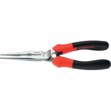 Needle Nose Pliers, Serrated, Chrome Molybdenum Vanadium, 200mm