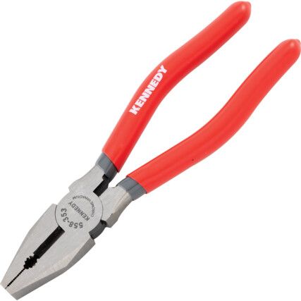 Combination Pliers, Serrated, Chrome Vanadium Steel, 180mm