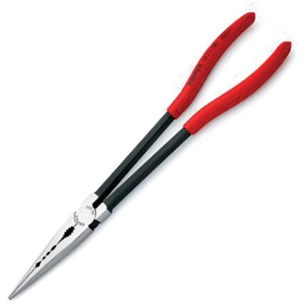 Needle Nose Pliers, Long Reach, Steel, 280mm