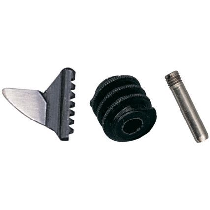 Adjustable Spanner Jaw & Knurl Kit, Steel, Set Of 3