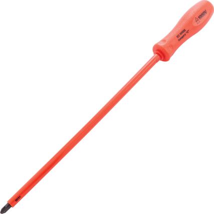 Insulated Electricians Screwdriver Pozi PZ2 x 270mm